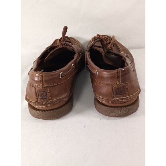Sperry Men's Top-Sider Brown Boat Shoes Size 9.5M - Picture 4 of 10